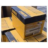 Lot of (9 Boxes) DeWalt® Steel Zinc Cordless Concrete Nailer DCN8910680 1000-count ( 9000 total items ) .120"x.680"