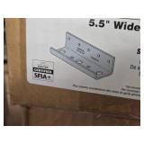 Lot of (2 Boxes) Simpson Strong Tie 5 1/2" 7-GA Kneewall Clip Stiffeners RCKW5.5S-R10 10-count ( 20 total items )