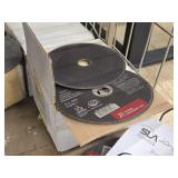 Lot of (50) United Abrasives 6" 7/8-Grade .045-Grit Type-1 Cut-Off Wheels for Portable Saws