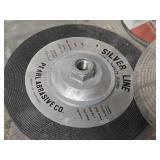 Lot of (8) Right Angle Grinding Wheels 7"x1/4"x5/8"-11