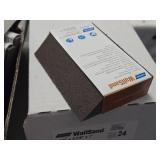 Lot of (42) Norton WallSand Fine-Grit Single Angle Sanding Sponge 4-7/8"x2-7/8"x1" (in original packaging)