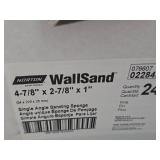 Lot of (42) Norton WallSand Fine-Grit Single Angle Sanding Sponge 4-7/8"x2-7/8"x1" (in original packaging)