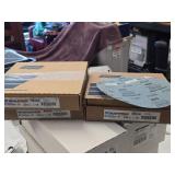 Lot of (3 Boxes) Norton Mesh Power 9" 220-Grit Ceramic Sanding Discs 15-count ( 45 total items )