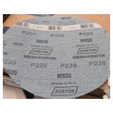 Lot of (3 Boxes) Norton Mesh Power 9" 220-Grit Ceramic Sanding Discs 15-count ( 45 total items )