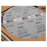 Lot of (4 Boxes) Norton Mesh Power 9" 180-Grit Ceramic Sanding Discs 15-count ( 60 total items )
