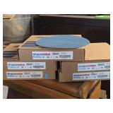 Lot of (5 Boxes) Norton Mesh Power 9" 80-Grit Ceramic Sanding Discs 15-count ( 75 total items )