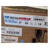 Lot of (5 Boxes) Norton Mesh Power 9" 80-Grit Ceramic Sanding Discs 15-count ( 75 total items )