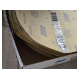 Lot of (30) Norton 9" P80-Grit Hook & Loop Bar Coded Drywall Sanding Discs For Porter-Cable Sander Model 7800