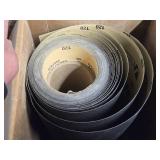 (1 box) Johnson Abrasives Smooth-Kut Floor Sanding Paper Roll 12"x50yd 120-D Grit + (1/2 Box) 3M Floor Surfacing Roll 12"x50yd 120-grit