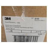 (1 box) Johnson Abrasives Smooth-Kut Floor Sanding Paper Roll 12"x50yd 120-D Grit + (1/2 Box) 3M Floor Surfacing Roll 12"x50yd 120-grit