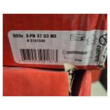 Lot of (4 Boxes) Hilti® X-PN37 Fasteners for GX3MX Tool