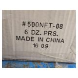 Lot of (54 Pairs) Global Gloves Lightweight Nylon Lycra Seamless-Knit Nitrile Polyurethane Coated Gloves