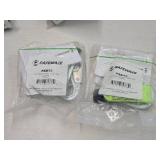 Lot of (2) Safewaze 18" D-Ring Extender - Snap Hook, D-Ring FS813 (in original packaging)