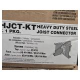 Lot of (2 Boxes) Simpson Strong Tie Heavy Duty Steel Joist Connector S/HJCT-KT