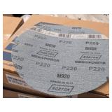 Lot of (4 Boxes) Norton Mesh Power 9" 220-Grit Ceramic Sanding Discs 15-count ( 60 total items )