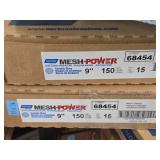 Lot of (4 Boxes) Norton Mesh Power 9" 150-Grit Ceramic Sanding Discs 15-count ( 60 total items )