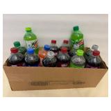 Variety of 20oz Bottles of Pop