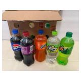 Variety of 20oz Bottles of Pop