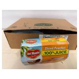6x Delmonte Dice Peaches Cups