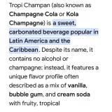 Tropi Champ infoan-Carbonated Beverage-See Photos for more