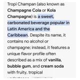 Tropi Champ infoan-Carbonated Beverage-See Photos for more