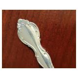 Alvin Sterling Silver Flatware Service for 12 ~ Pirouette, 2519g