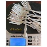Alvin Sterling Silver Flatware Service for 12 ~ Pirouette, 2519g