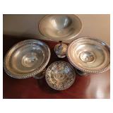 Sterling Silver Compote Candy Dishes ~ 4
