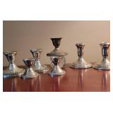 Sterling Silver Weighted Candle Holder Collection