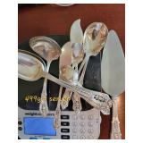 Wallace Sterling Silver Flatware Service for 20 ~ Rose Ppoint, 4341g