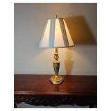 Elegant Matte Gold Urn Table Lamp