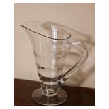 Graceful Tiffin Crystal Pitcher