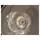 Gorham Gold Rim Wine Crystal Service for 13 ~ 8"