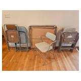 Folding Table and Chairs Set