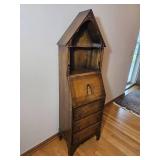 Antique Country Chic Secretary Desk with Edwardian details