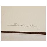 Singed Serio lithograph Amethysta ? Stan Merry