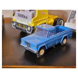 Series of Tonka Yellow Gas Turbine Semi-Truck Cab, NO. 90 Livestock Van Cab & NO. 52030 Jeep Truck