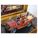 Reproduction Leonardo Luna Wooden Fire Truck Toy