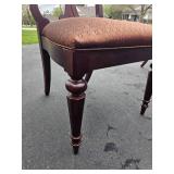 Stunning Century Furniture American Empire Dining Table Set (6 Chairs, 2 Leaves, Pads)