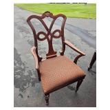 Stunning Century Furniture American Empire Dining Table Set (6 Chairs, 2 Leaves, Pads)