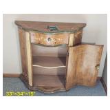 Painted Venetian Consol Cabinet