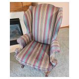 Henredon Wingback Armchair Pair