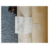 Ivory Damask Upholstery Henredon Chippendale Sofa