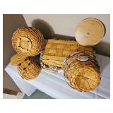 Longaberger Basket Collectors Bundle