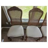 Scalloped Edge Provincial Kitchenet Table (Four Chairs & Additional Leaf)