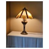 Prairie Misson Tiffany Shade Table Lamp