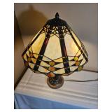 Prairie Misson Tiffany Shade Table Lamp