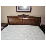 Louis XV French Sleigh Bed from Hickory White Furniture