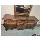 Louis XV French Provincial Dresser Mirror from Hickory White Furniture