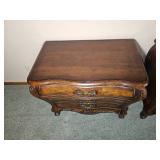Louis XV French Provincial Nightstand pair from Hickory White Furniture